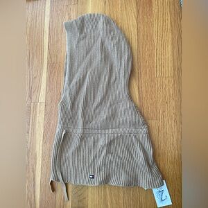 Tommy Hilfiger Beige Knit Hood Balaklava